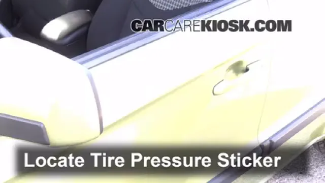 2011 Kia Soul Plus 2.0L 4 Cyl. Tires & Wheels Check Tire Pressure